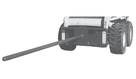 skid steer carpet pole attachement|Skid.